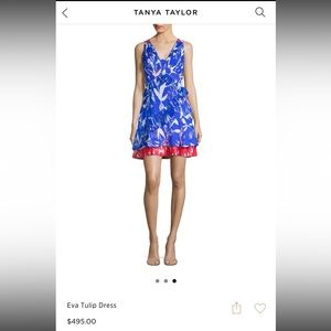 Tanya Taylor Eva and Tulip silk dress